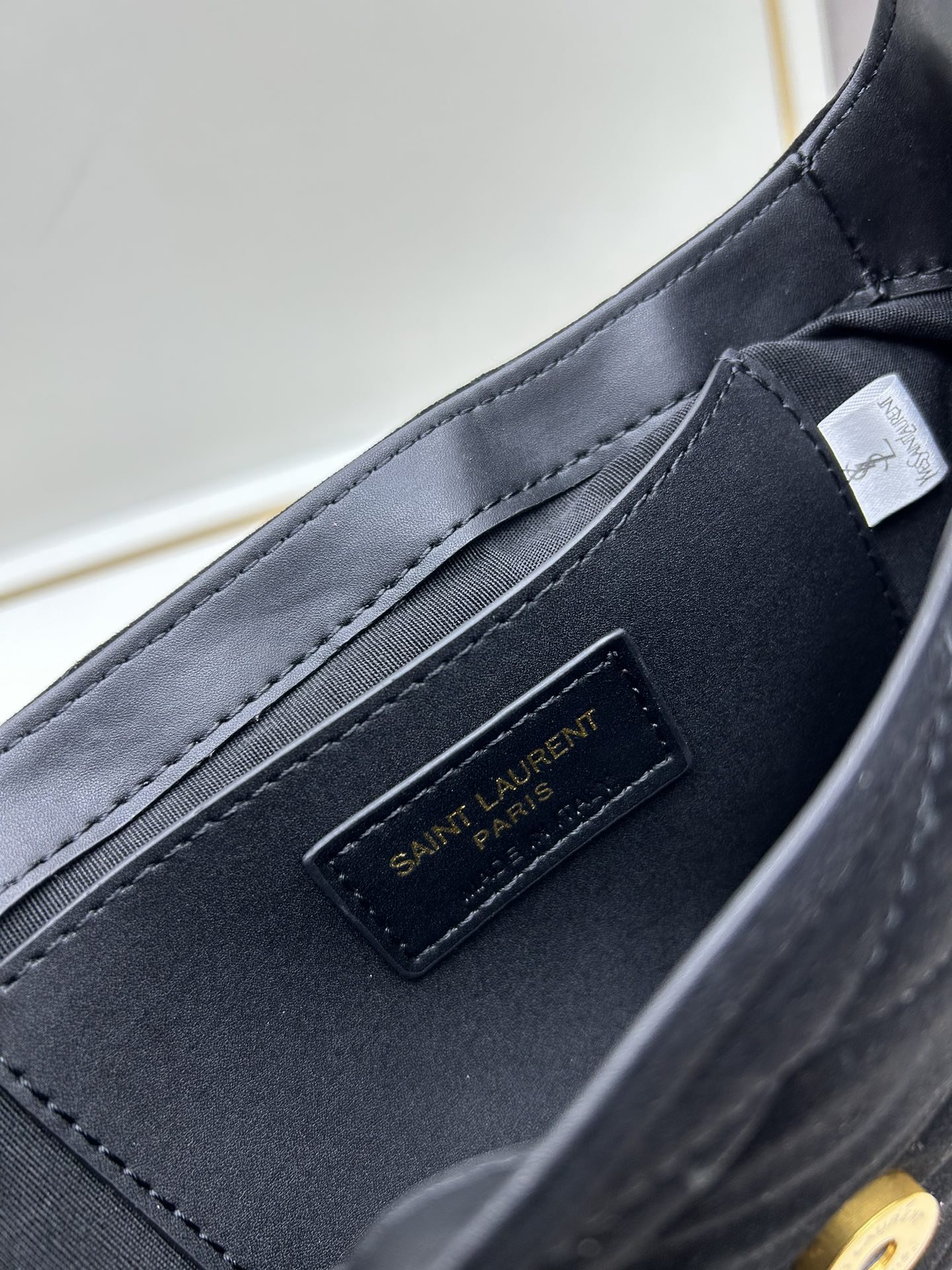 Saint Laurent YSL Frosted Underarm Bag