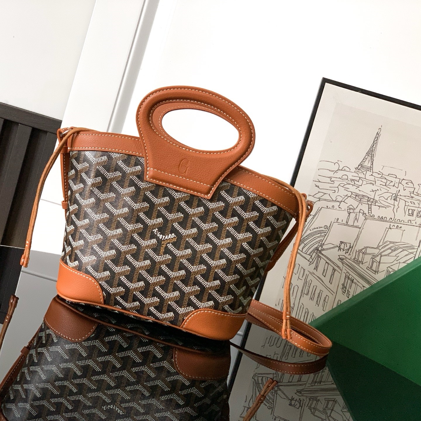 Goyard Bag Beluga Goyardine 8070