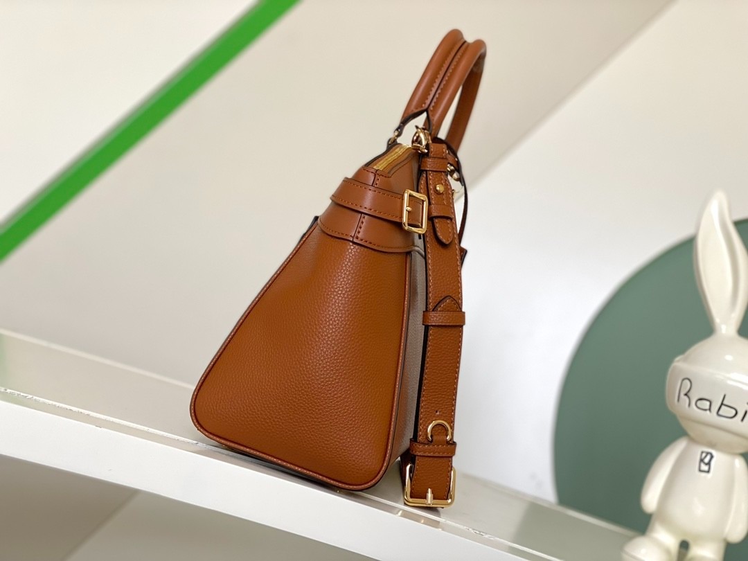 Louis Vuitton LV Vendôme MM Brown Leather Bag