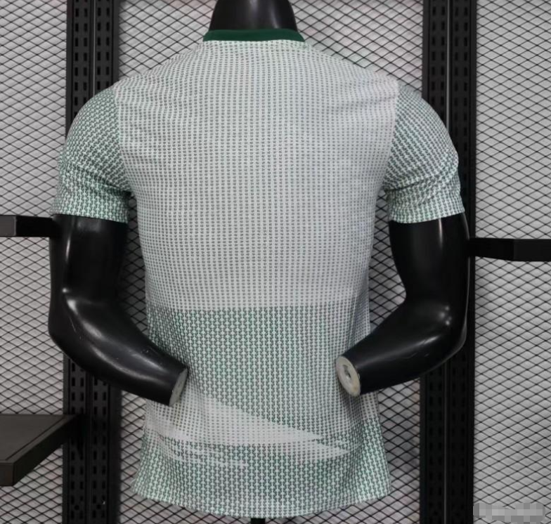2025 Player Version Mexico Away White with Halftone Dot Pattern World Cup Commemorative Jersey S-2XL