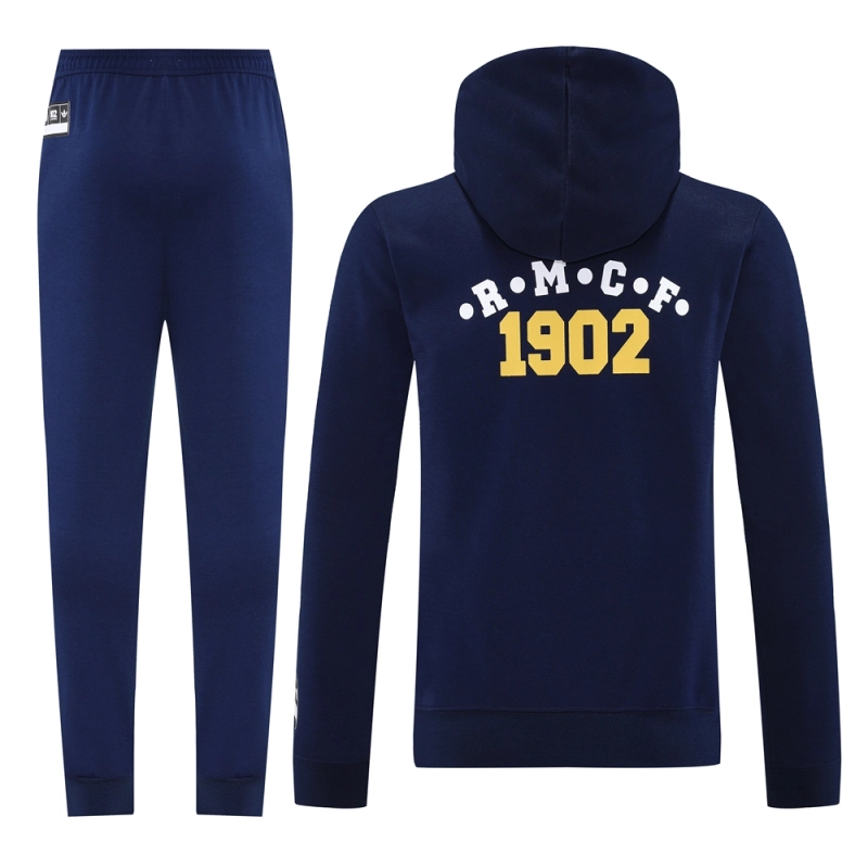 Real Madrid Training Kit Royal blue 2025-26 (Jacket+Pants)