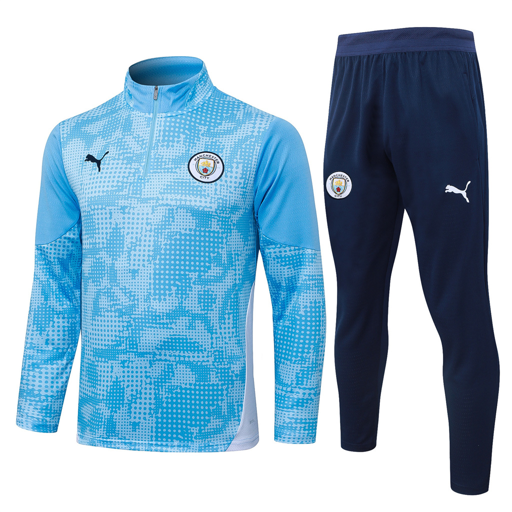Manchester City Training Jersey Suit 25/26 | Soc Jersey - Premium Football Jersey