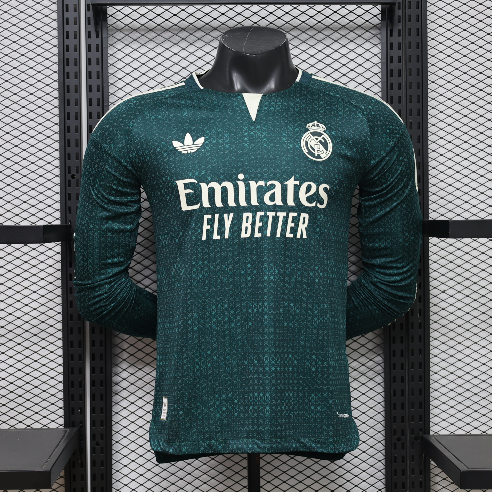 Real Madrid Away Long Sleeves Jersey Player Version 26/27 | Soc Jersey - Premium Football Jersey
