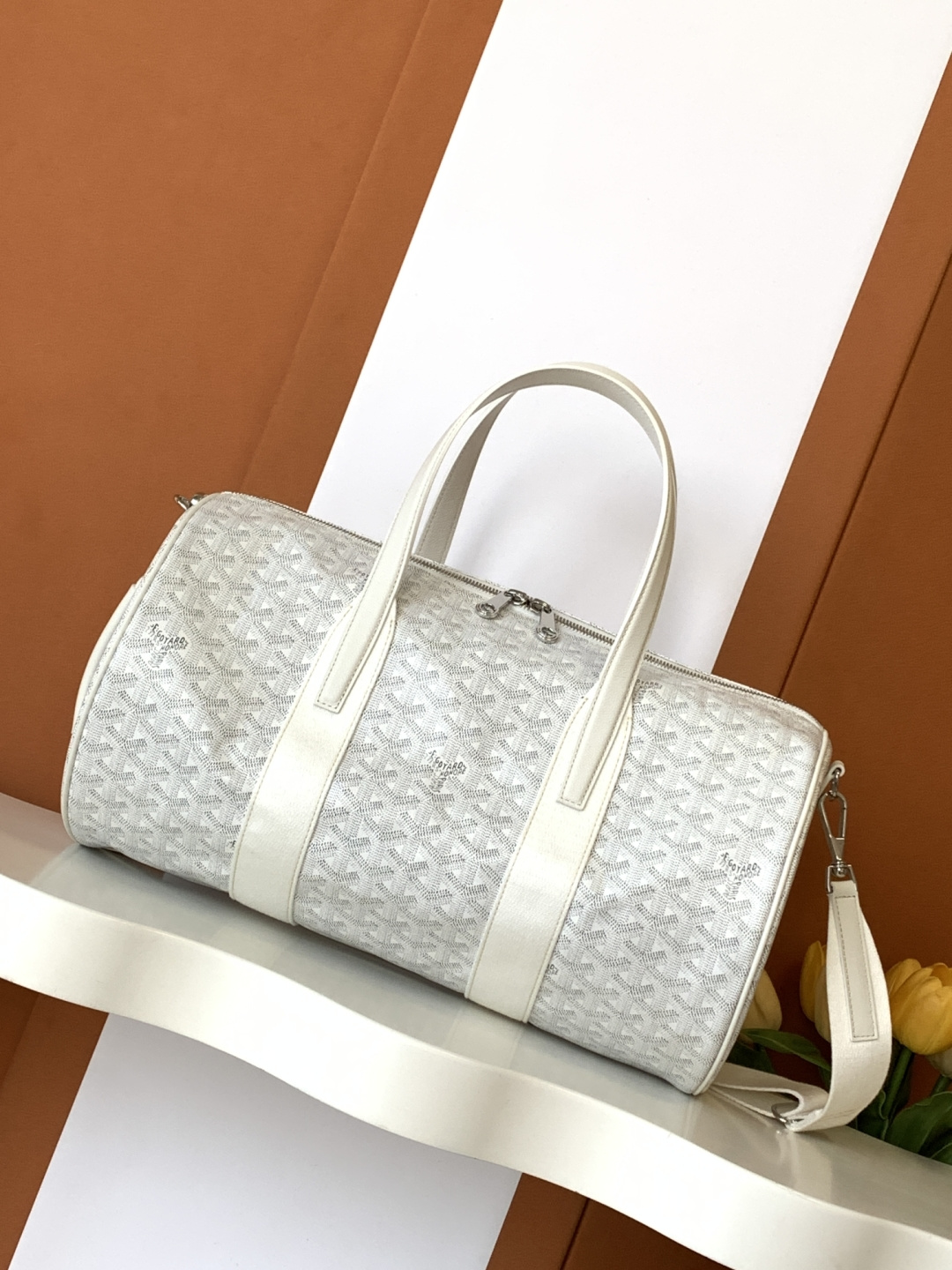 Goyard Bag Barrel  Goyardine 020248