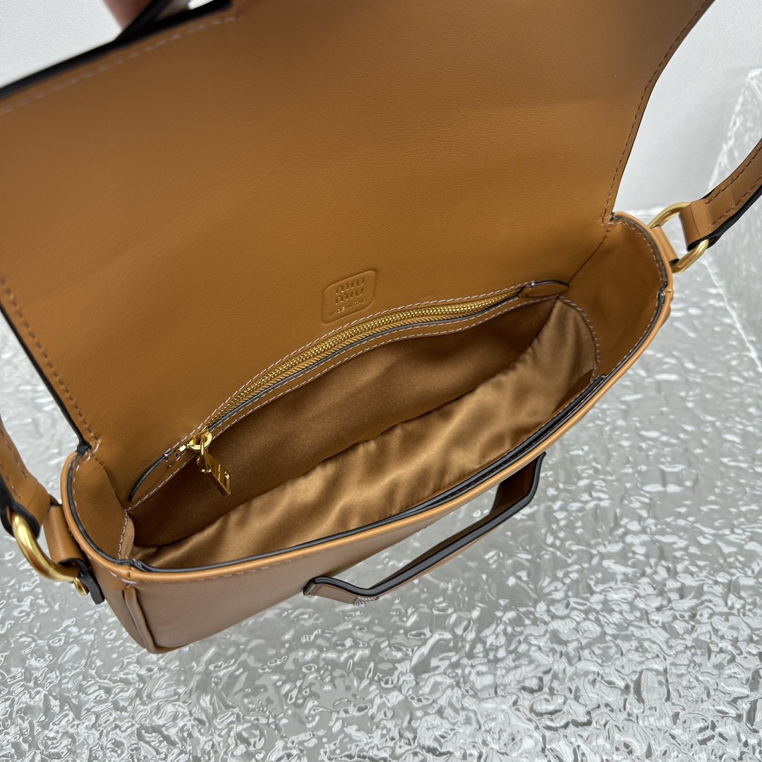 Miumiu Penny leather bag