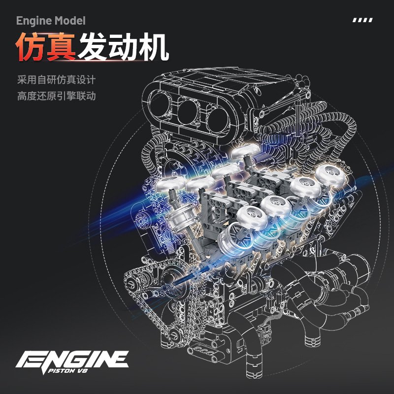 Eikee Y15001 - V8 Engine