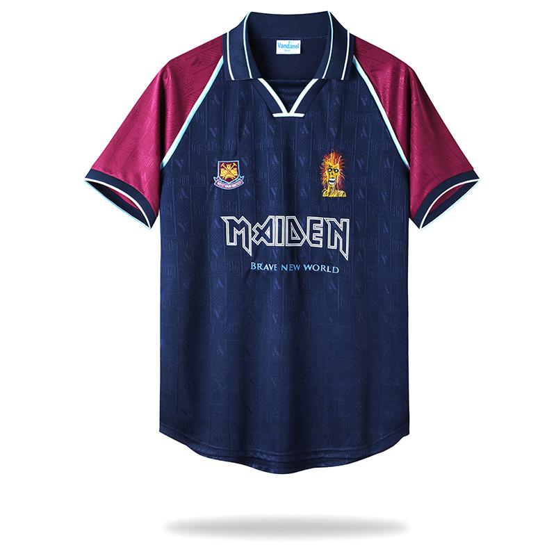Retro 1999 West Ham X Iron Maiden Home S-2XL