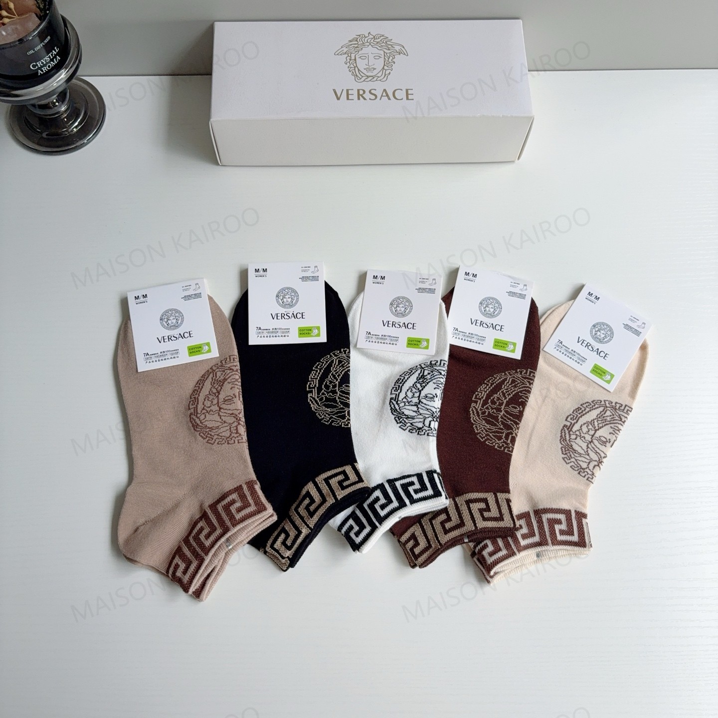 Versace Socks 5-Pack - KAIROO