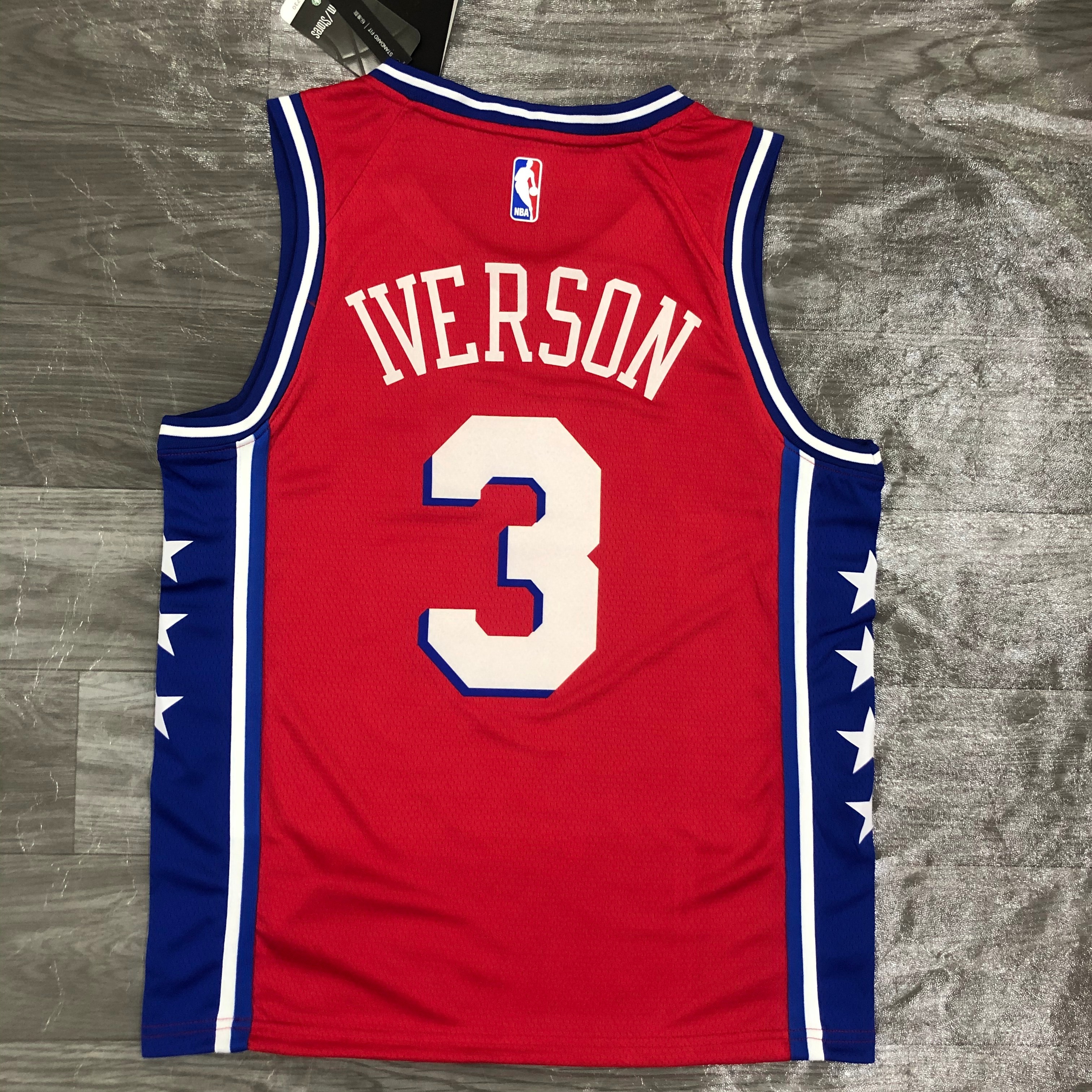 21 Season Philadelphia 76ers Flyer Red  #3