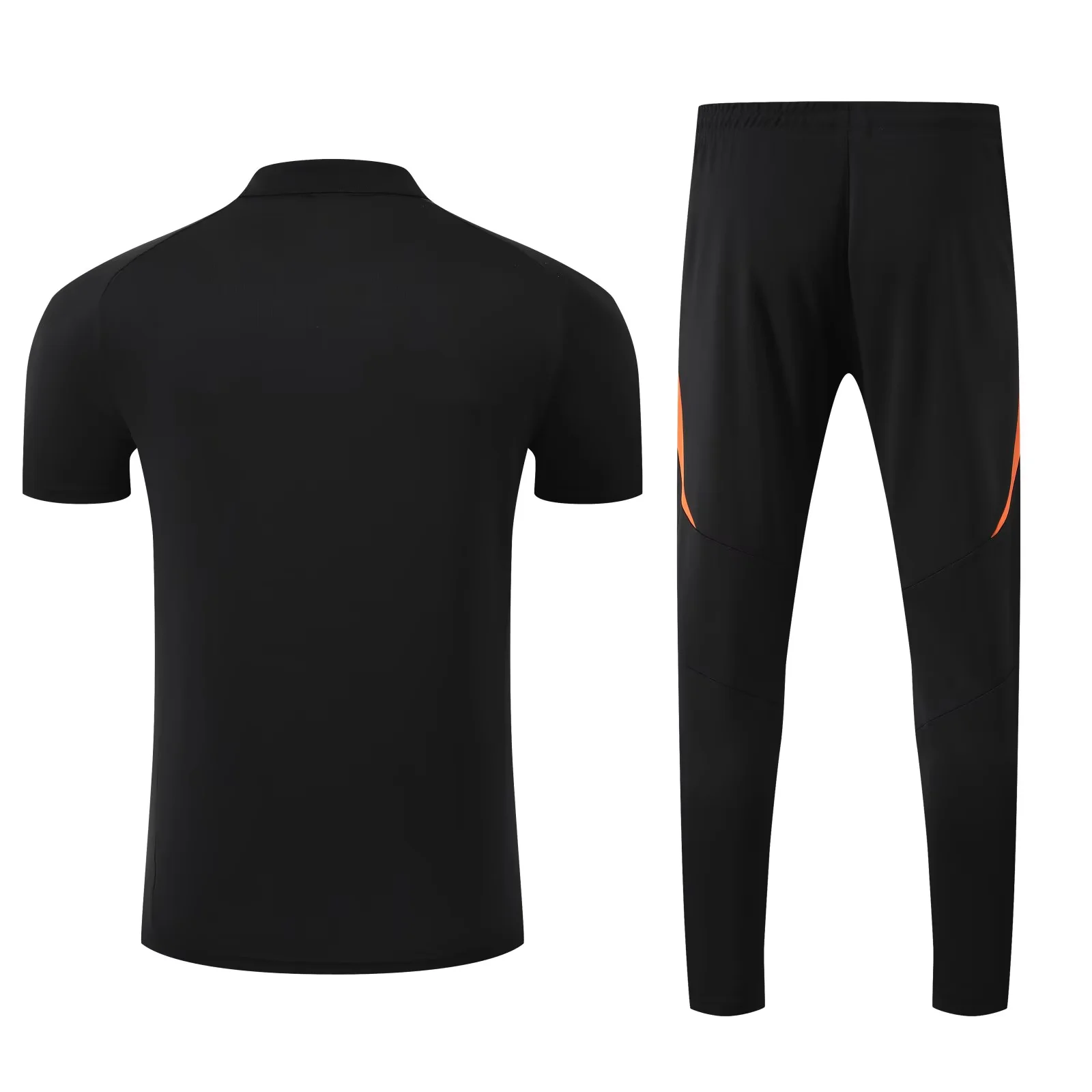 Colombia Short Sleeves Long Pants Black