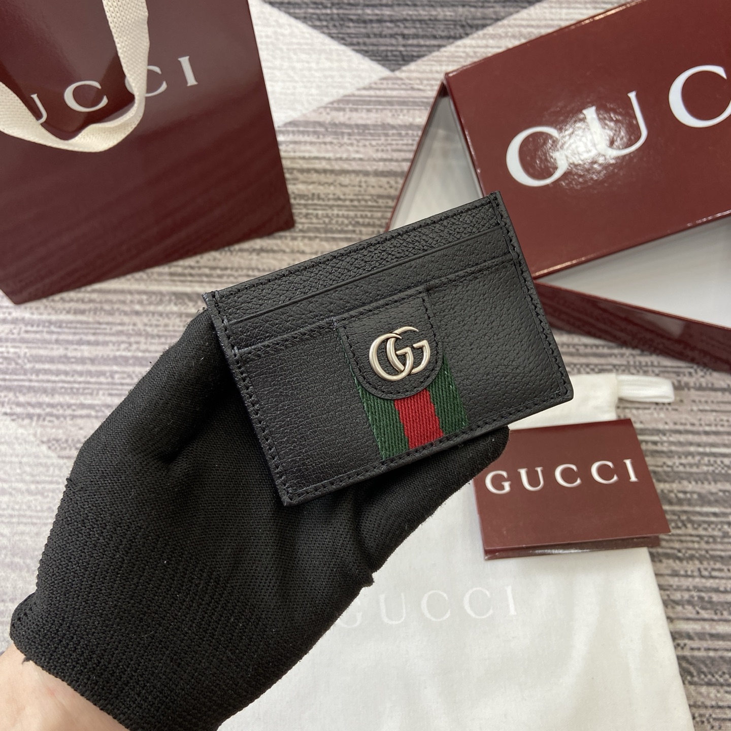 Gucci Ophidia card case 834795