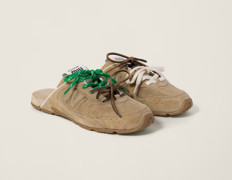 New Balance X Miu Miu Open back sneaker Mule