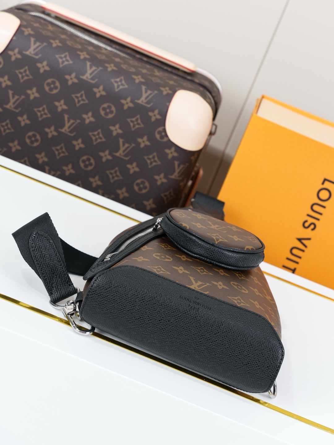 Louis Vuitton new Monogram canvas waist bag