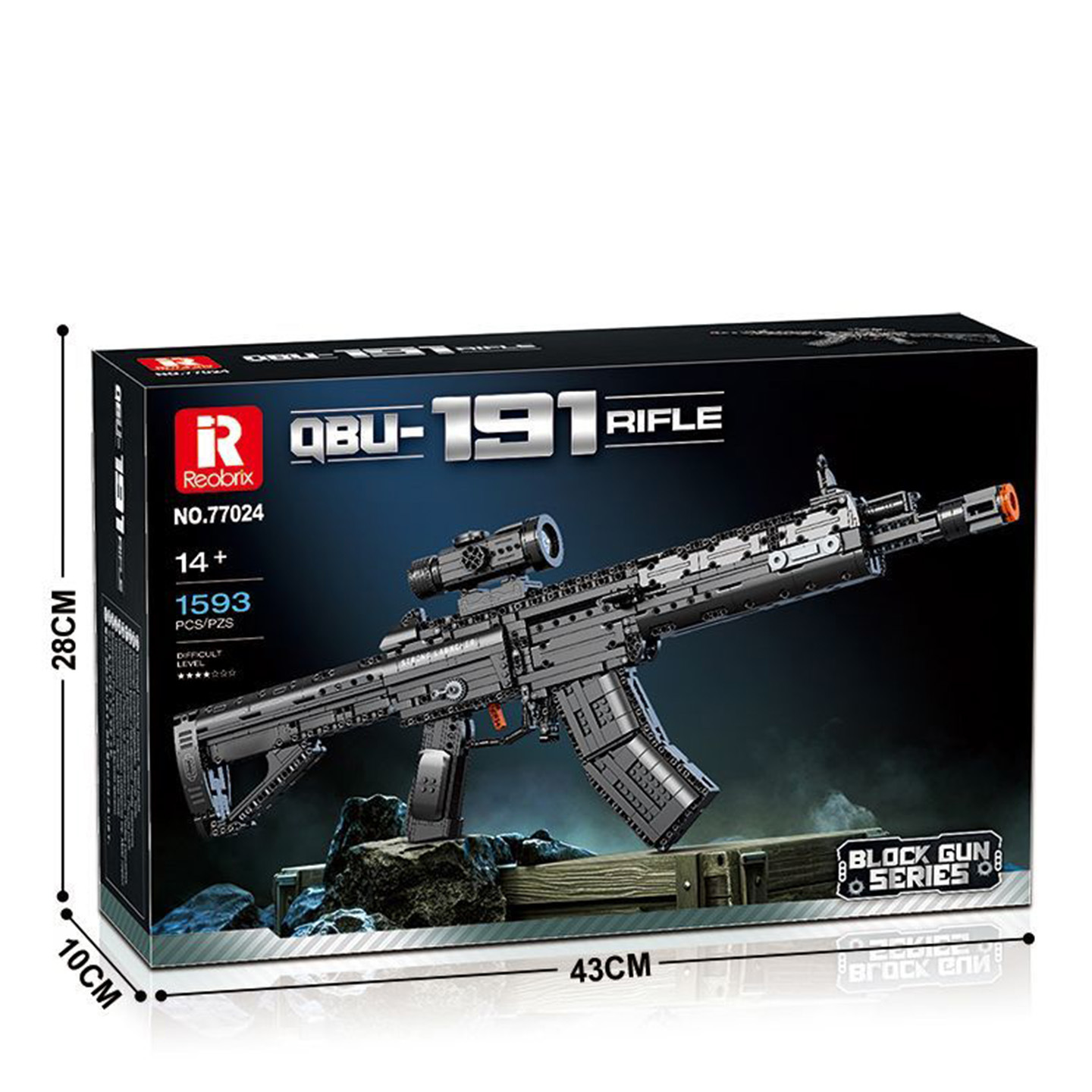 Reobrix 77024 - QBU-191 Rifle