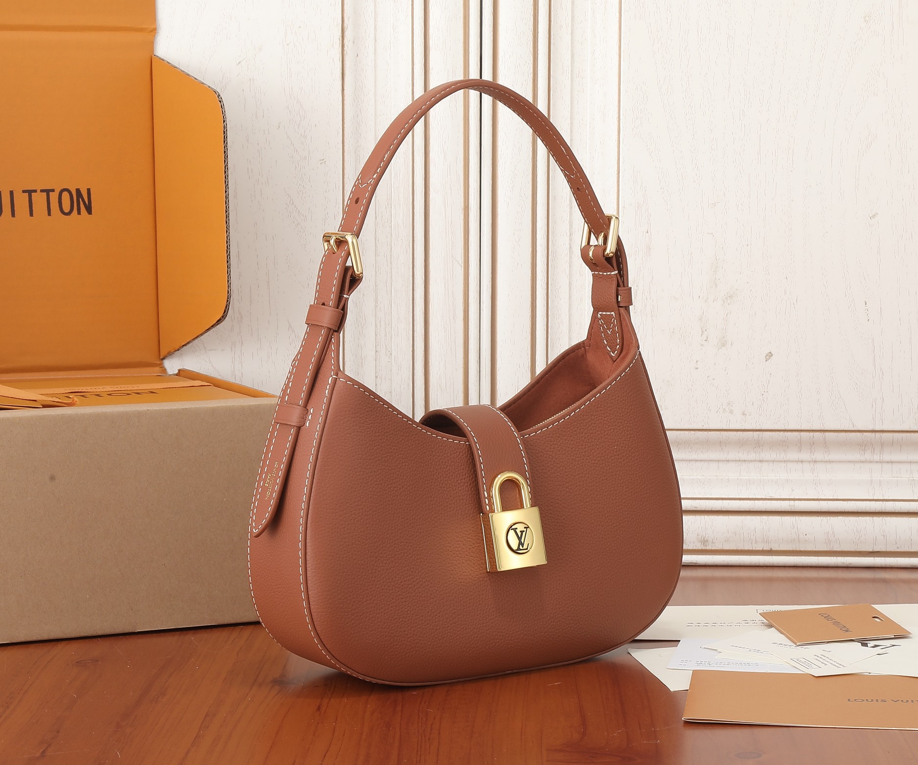 Louis Vuitton LV Classic Padlock Shoulder Bag