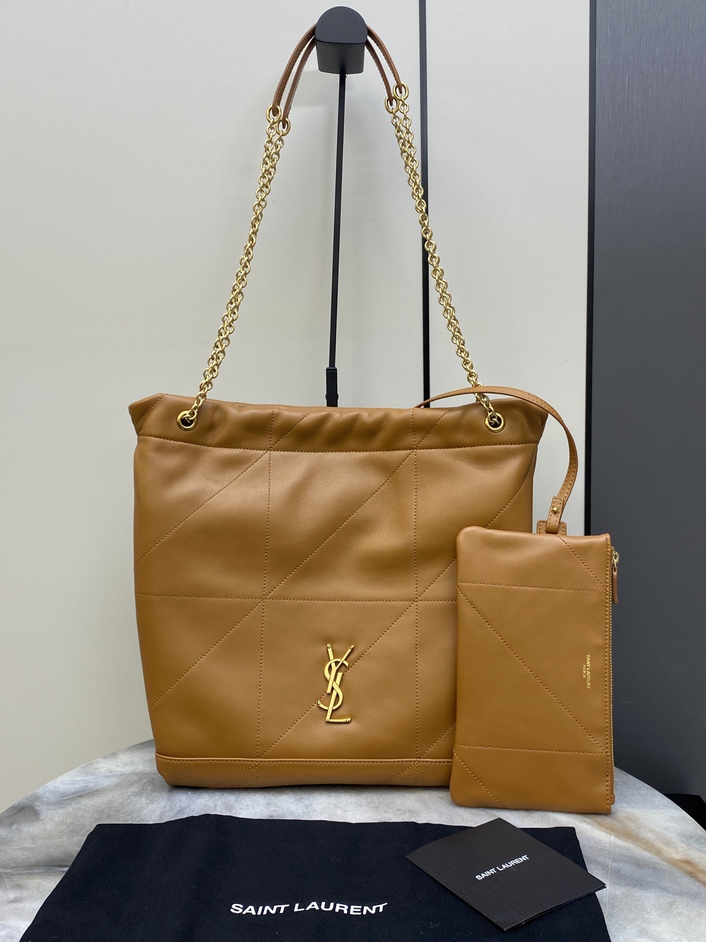 Saint Laurent YSL JAMIE POCHON sheepskin chain bag