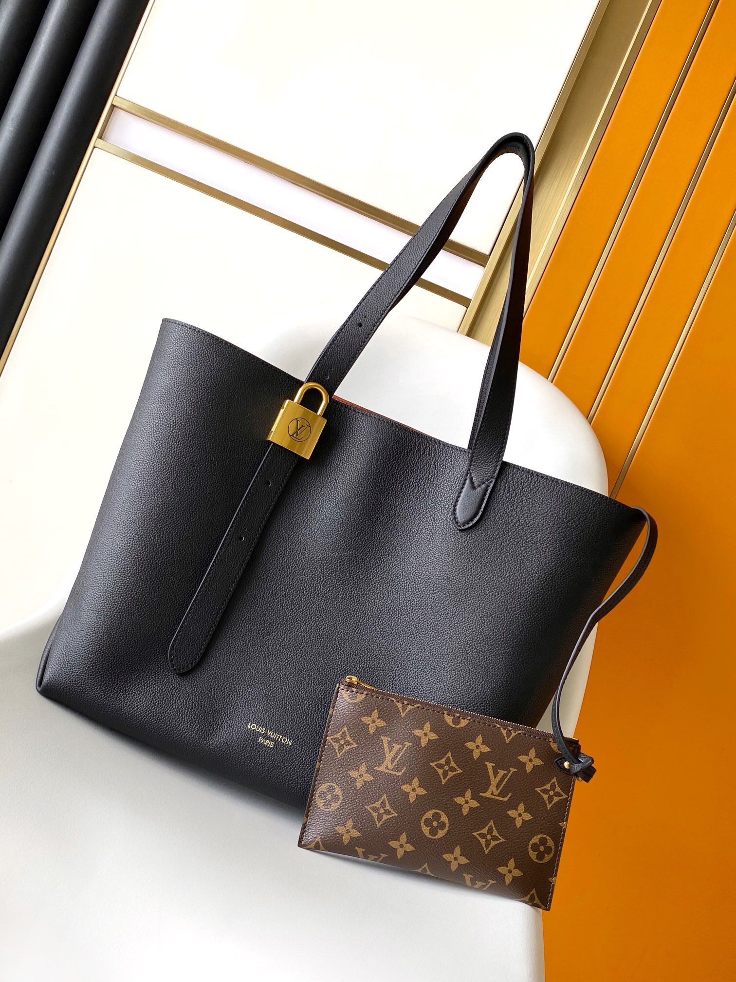 Louis Vuitton medium calfskin bag