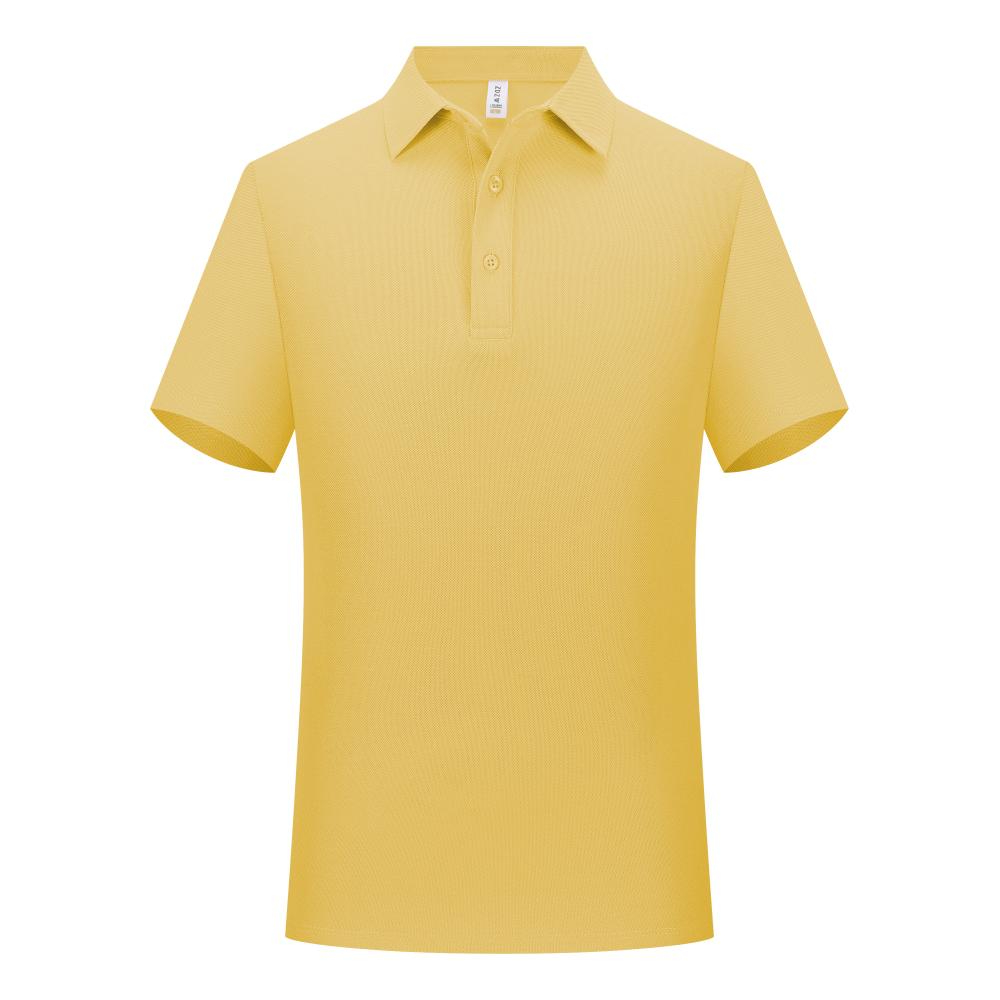 Camisa polo casual de cor sólida com roupas personalizadas