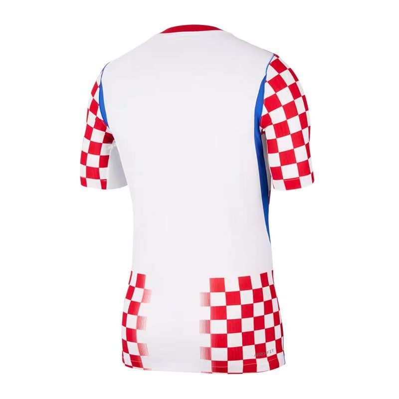 New player version short sleeved jersey for Croatia's home team for the 2026 World Cup