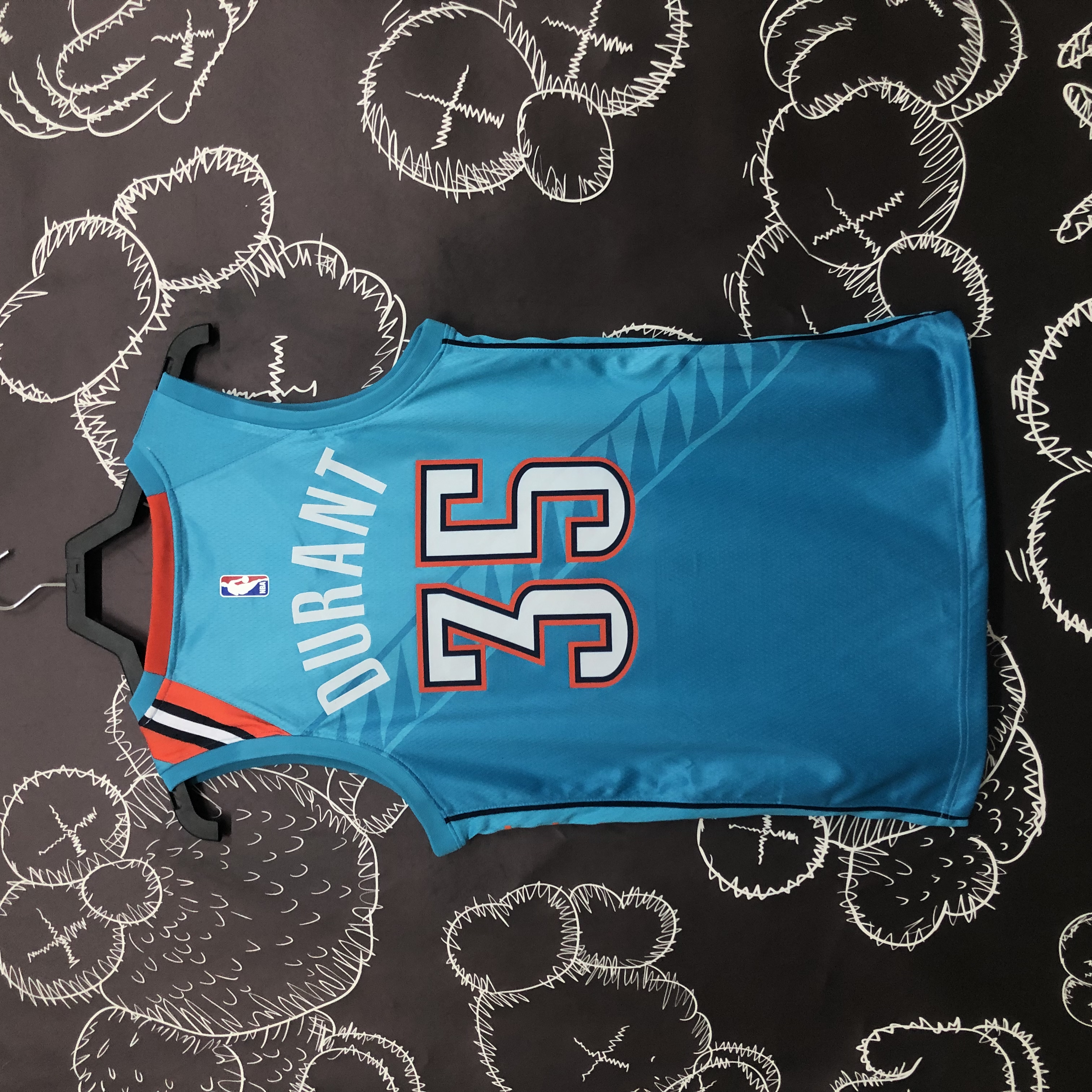 19 Season Oklahoma City Thunder City  No.35 DURANT
