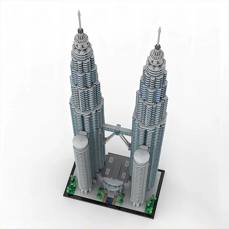 MOC 136651 - Petronas Towers 1:800 Scale