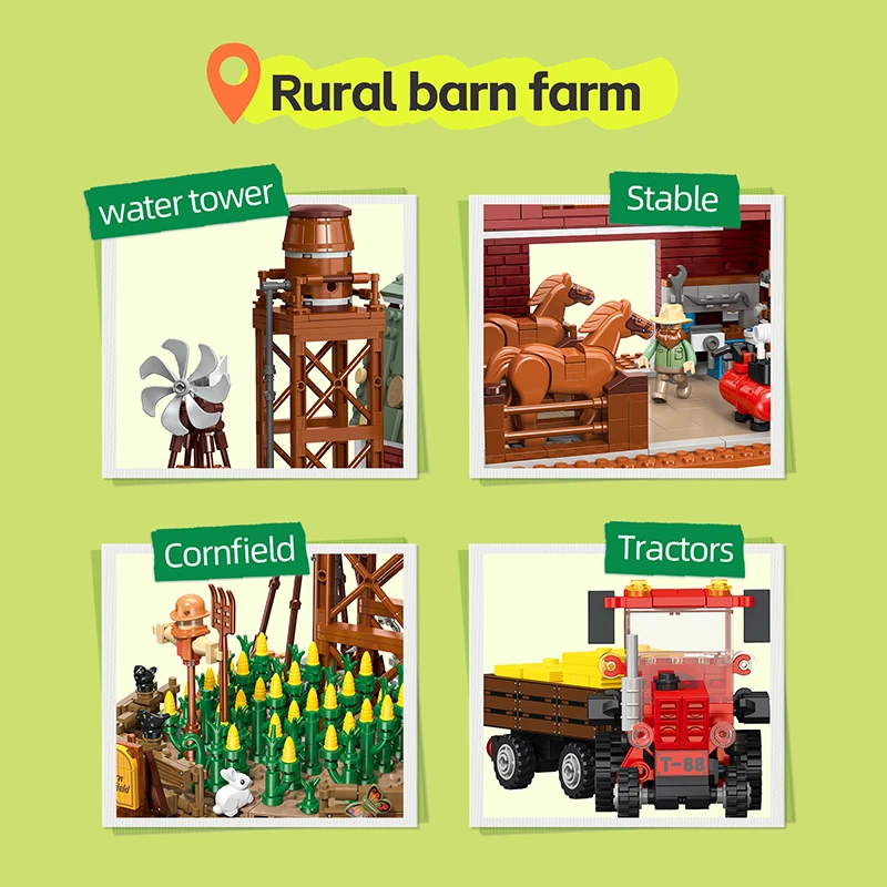 JieStar X68003 - Rustic Barnfarm