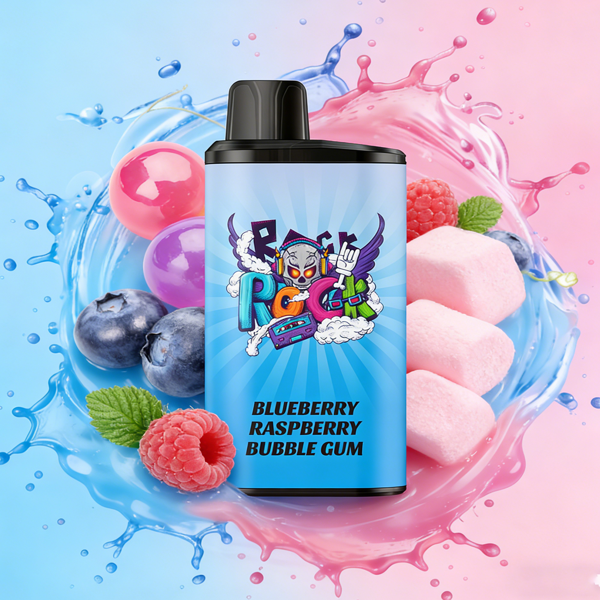 IGET BAR PRO-BLUEBERRY RASPBERRY BUBBLE GUM