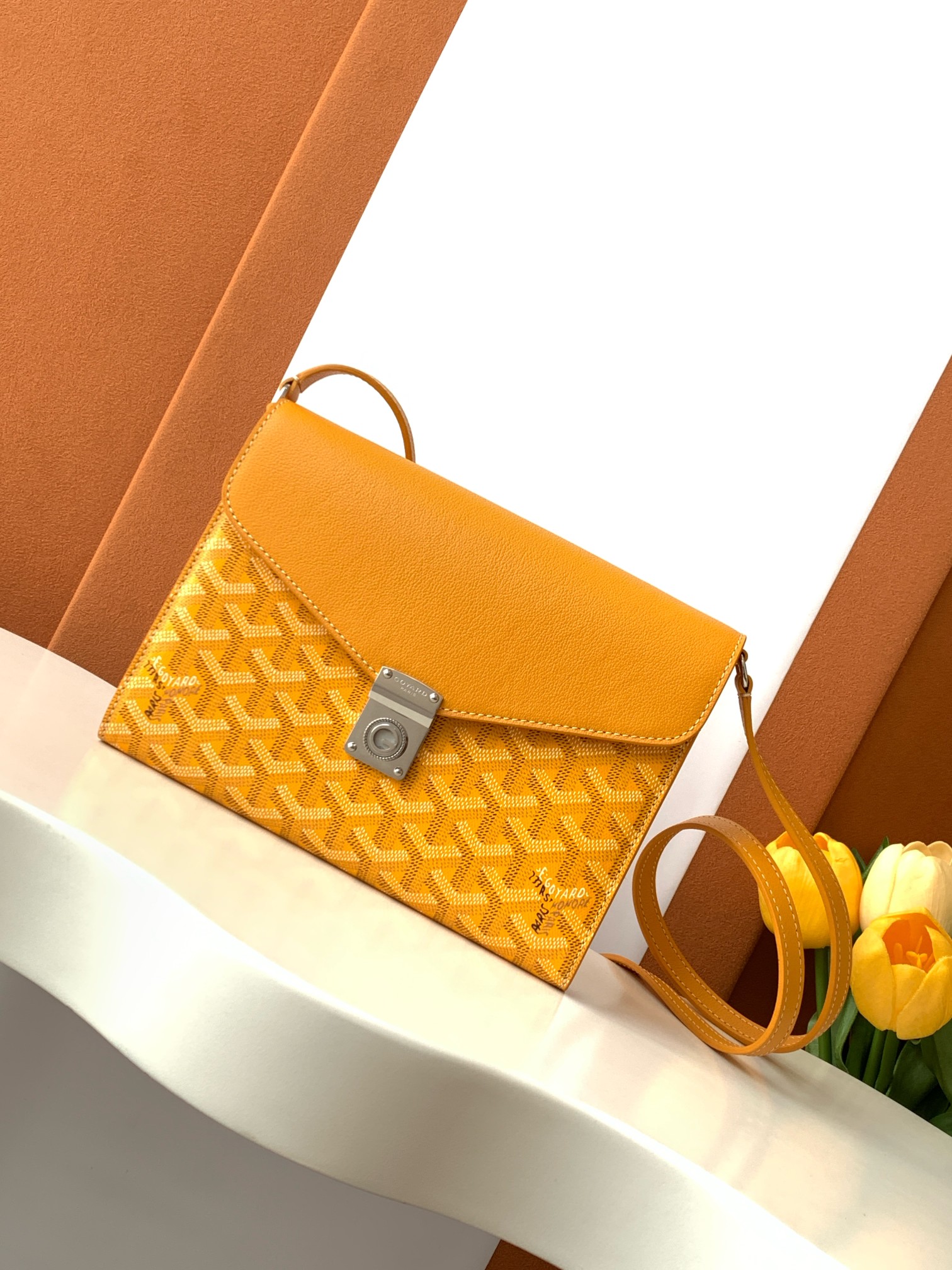 Goyard Bag Chypre Pouch-Wallet  Cowhide 8218