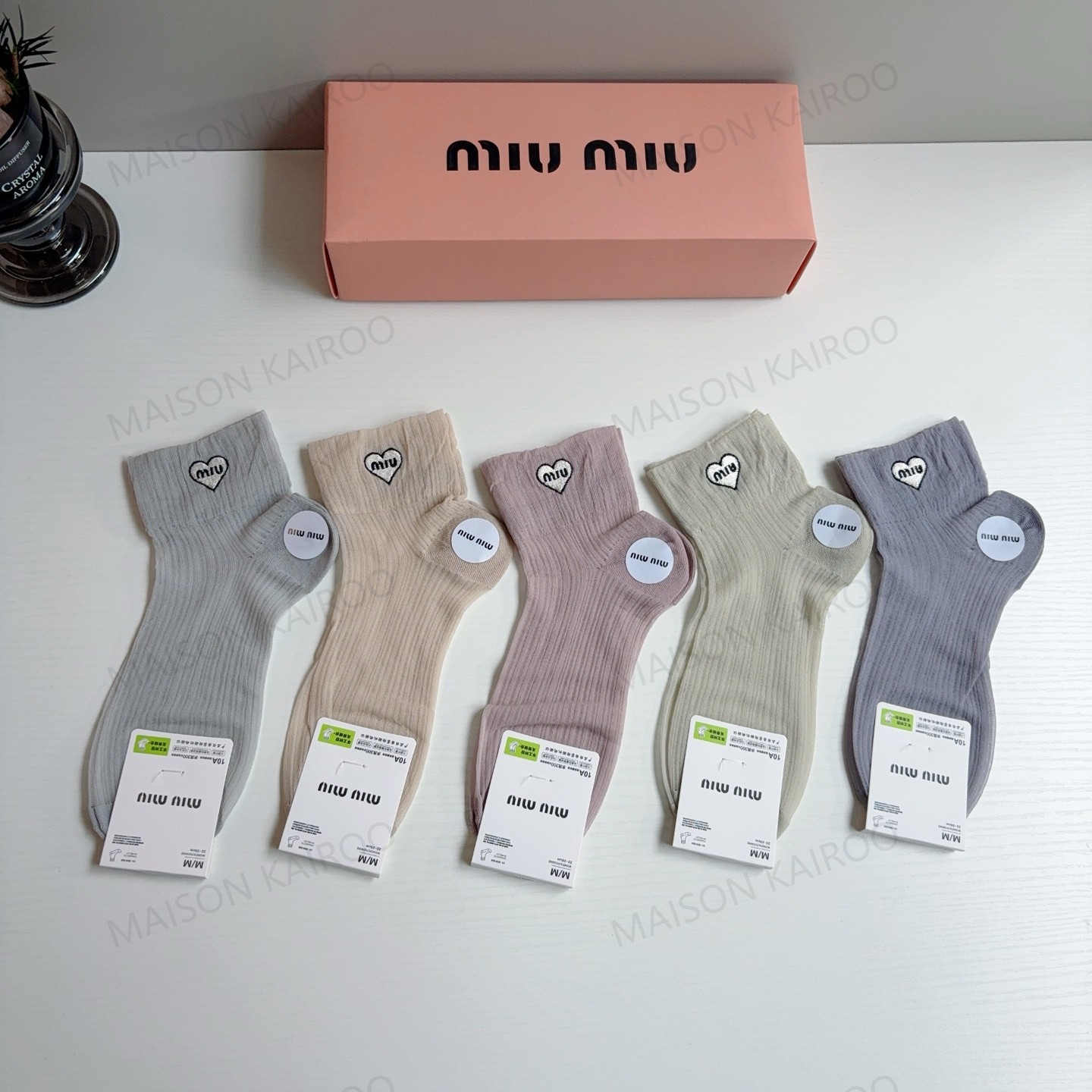MIU MIU Socks 5-Pack - KAIROO