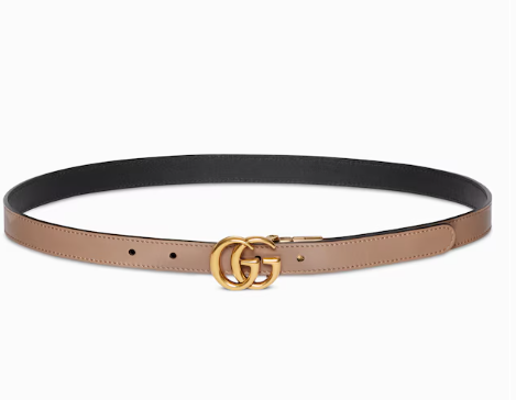 GG Marmont Reversible Mini Belt 2cm