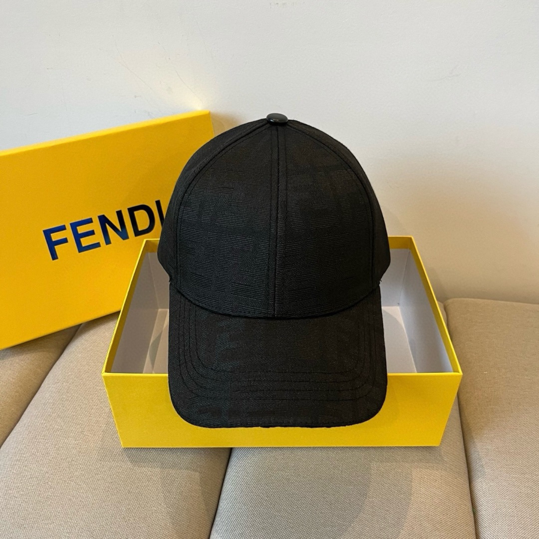 Fendi FF Logo Baseball Cap