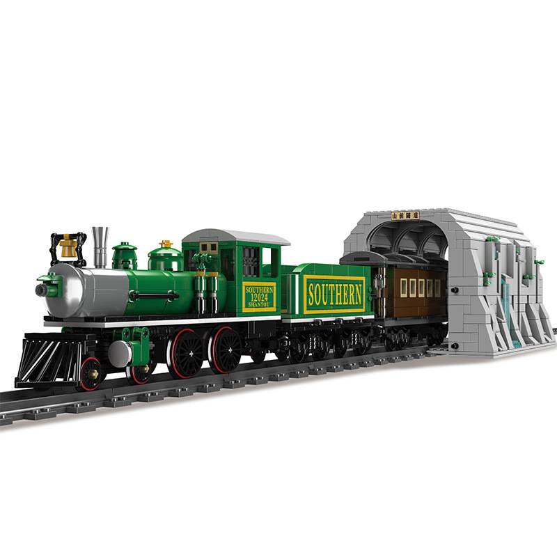 MOULD KING 12024 - 440 Steam Locomotive
