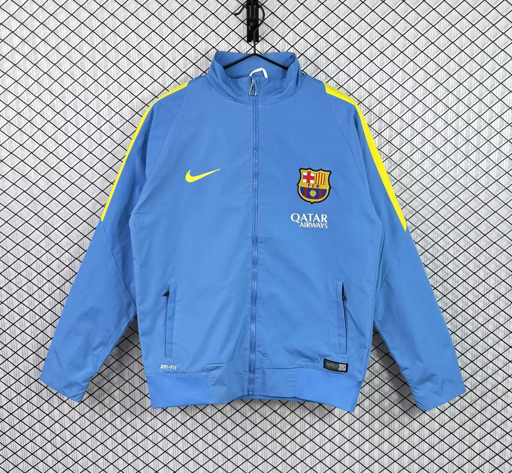 Barcelona 2015/16 Blue Windbreaker