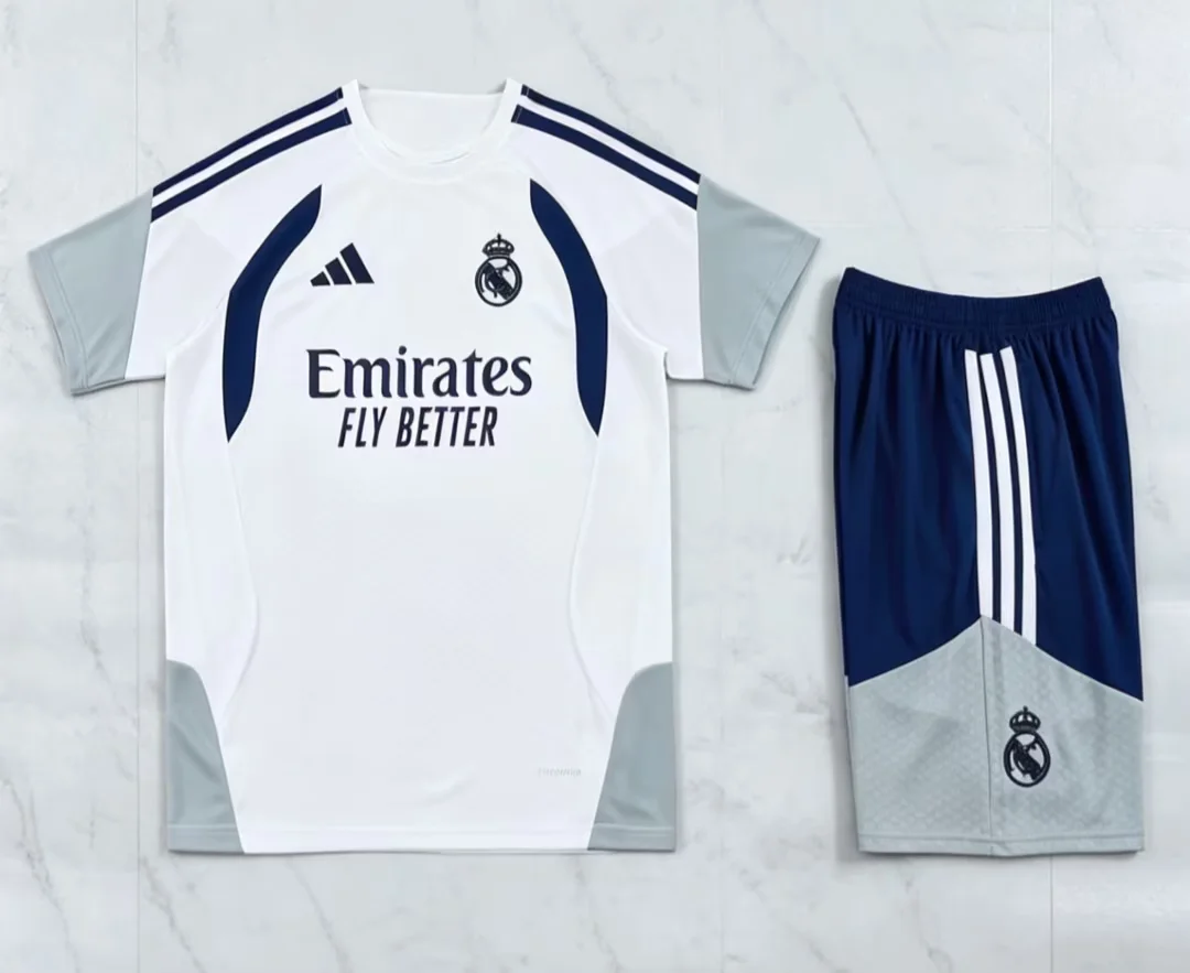 2026-27 Real Madrid Training Edition White Fans Football Shirt 1:1 Thai Quality