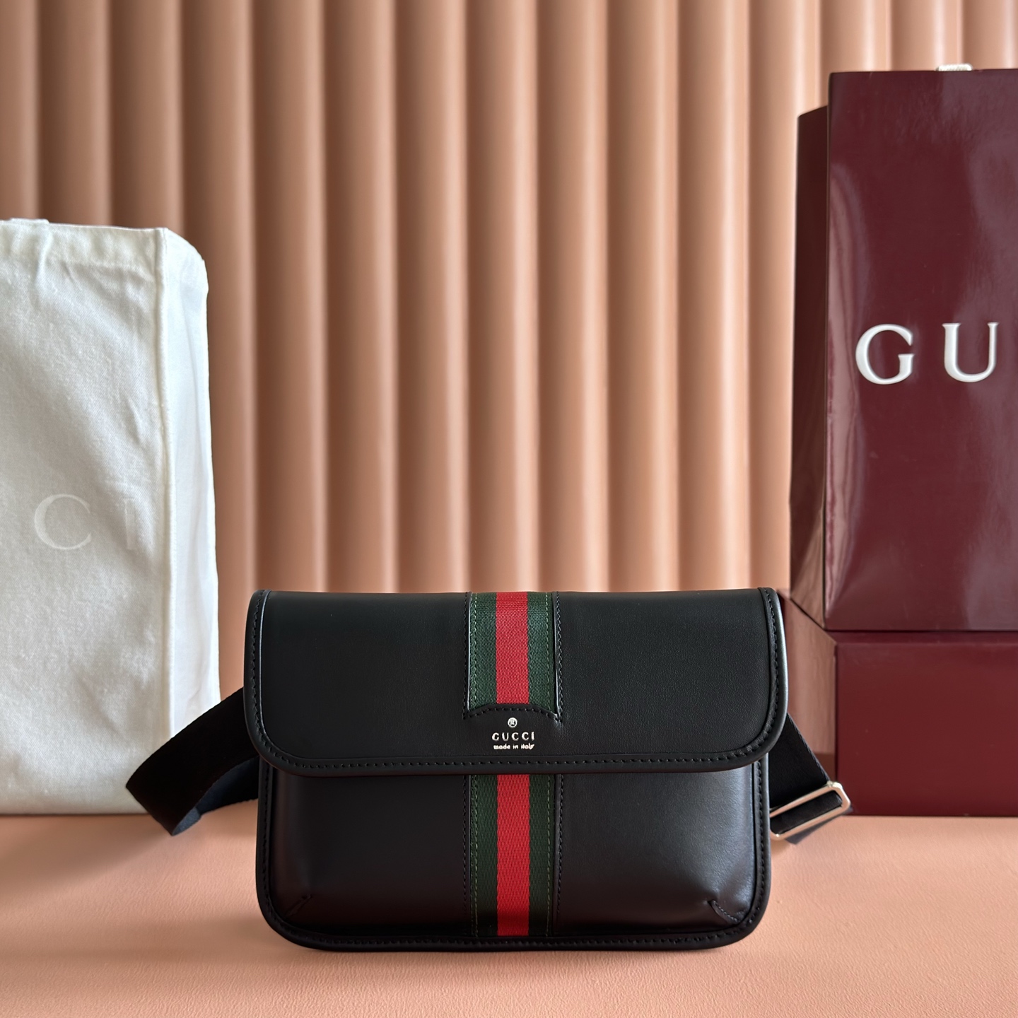 Gucci Web Trademark small belt bag 867032
