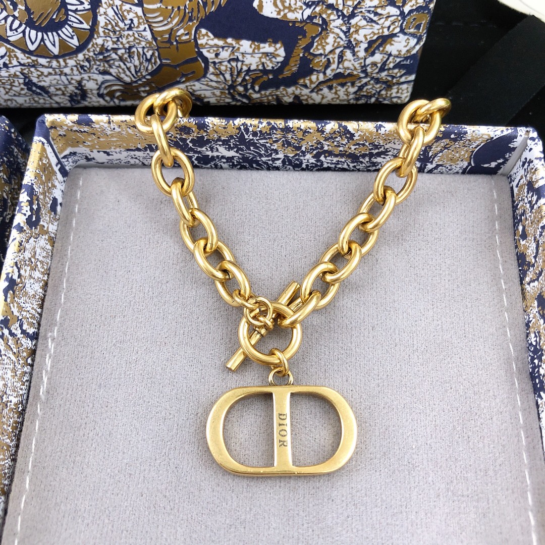 Dior Vintage CD Letter Bracelet