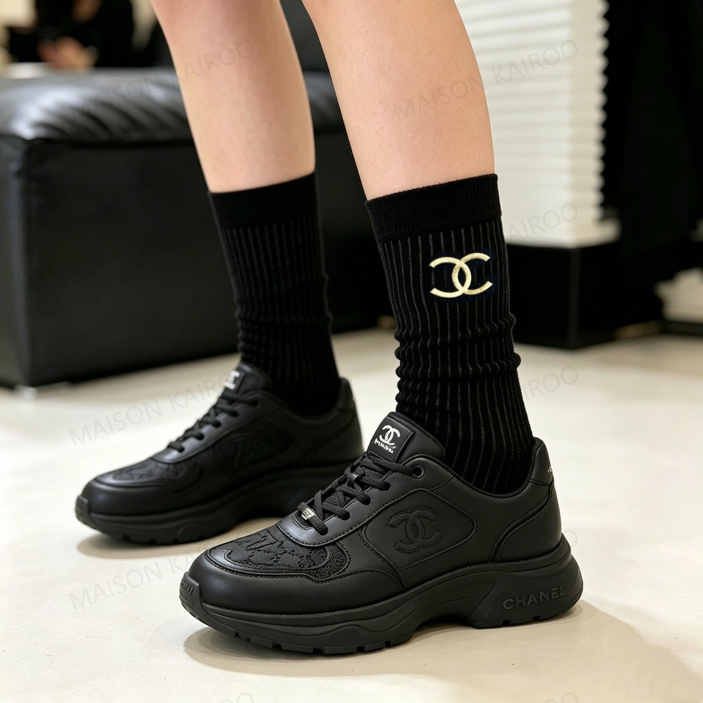 Chanel Socks 3-Pack - KAIROO