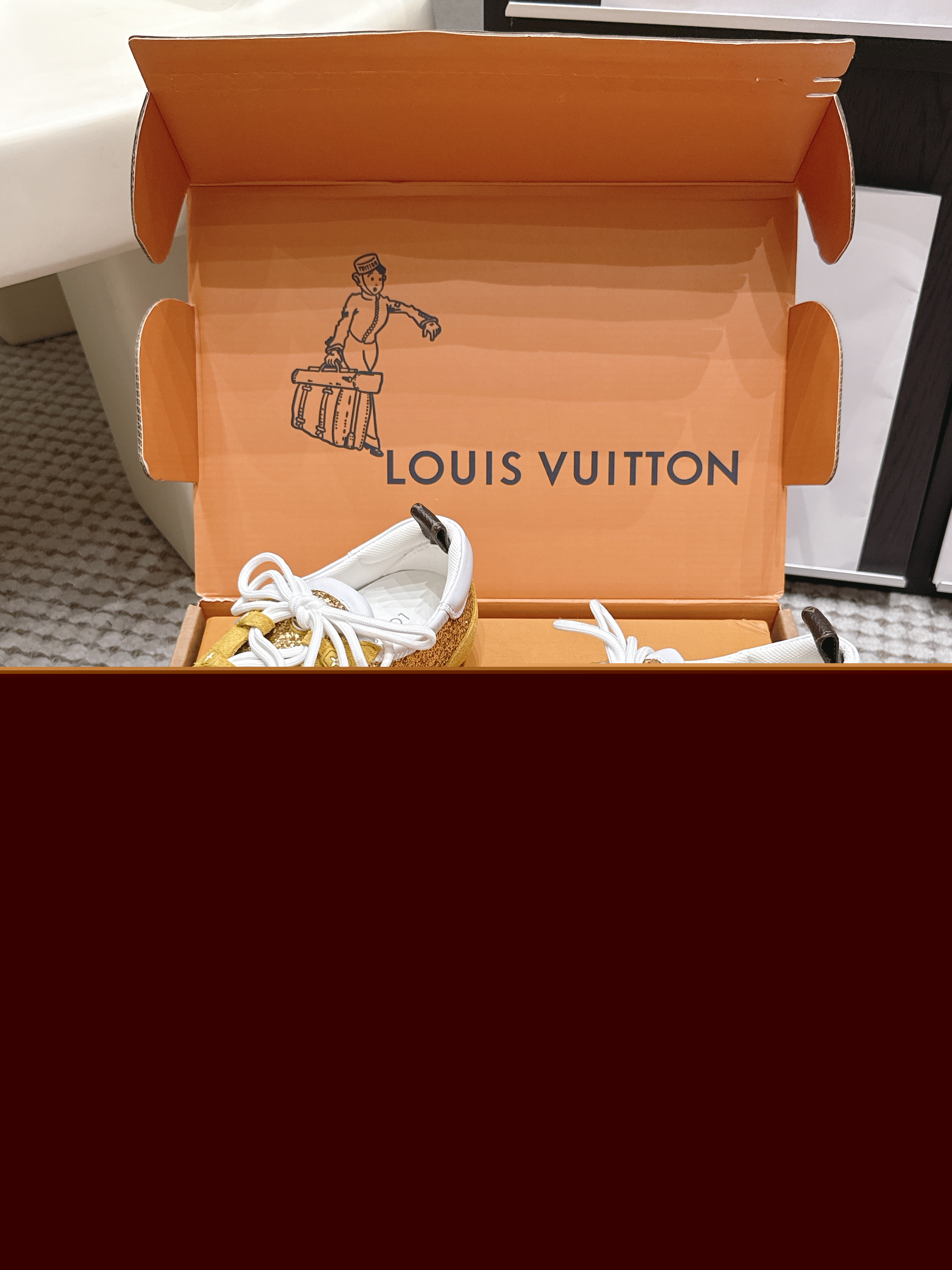 Louis Vutton LV Sneakerina Ballet Flat