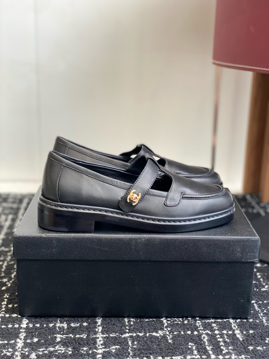 Chanel Leather Loafers