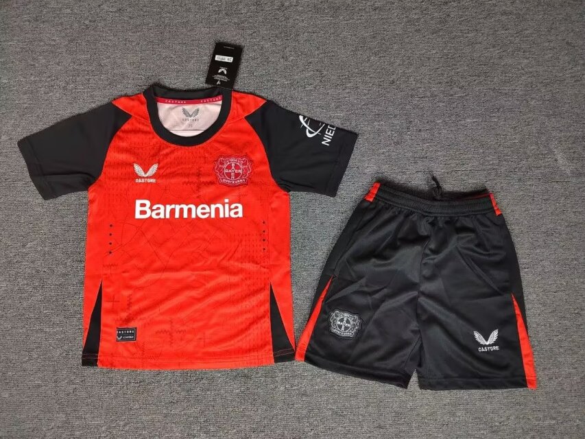 Kids Leverkusen 24/25 Home  16-28