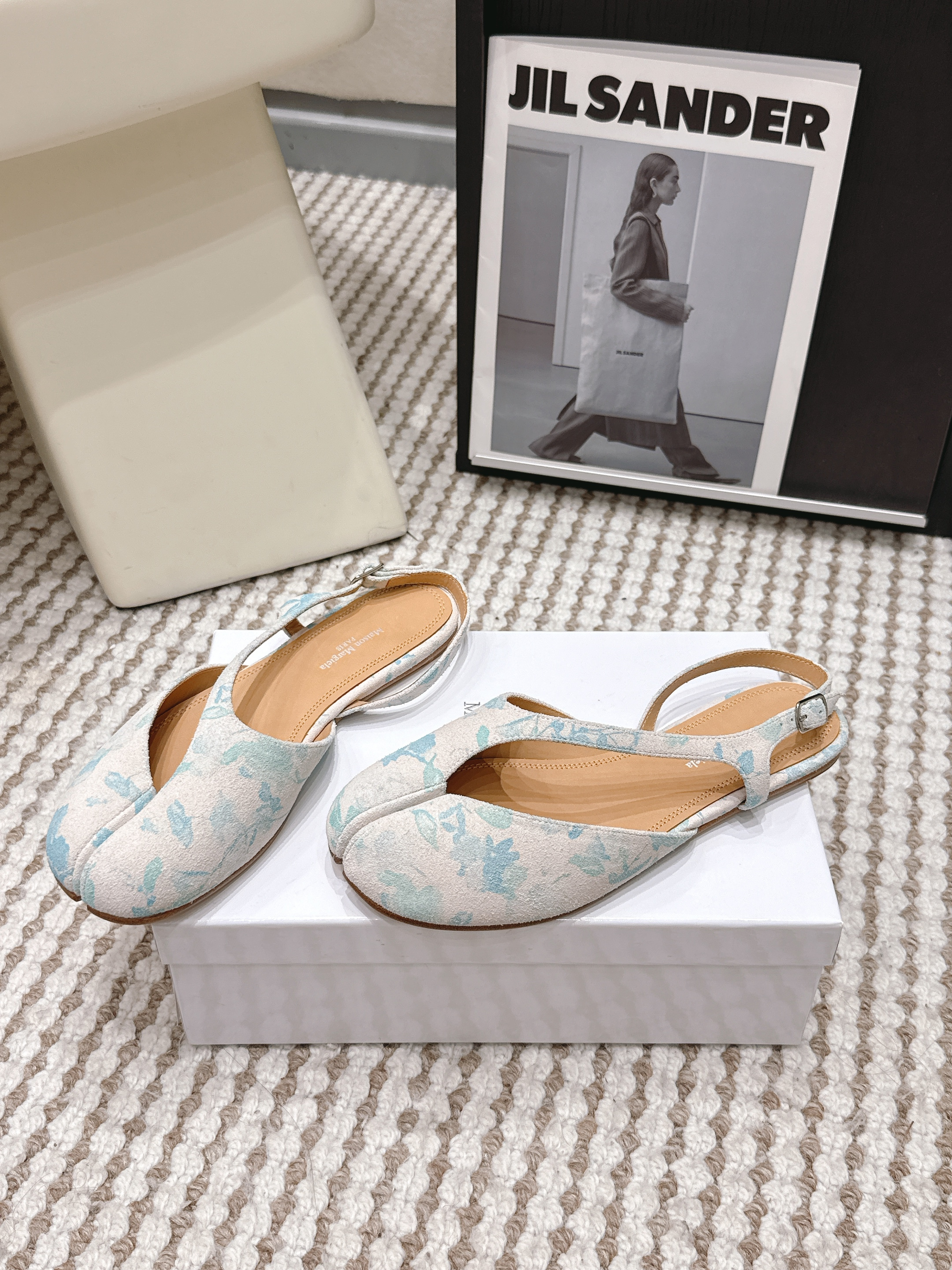 Maison Margiela Tabi Flat Singback Sandal