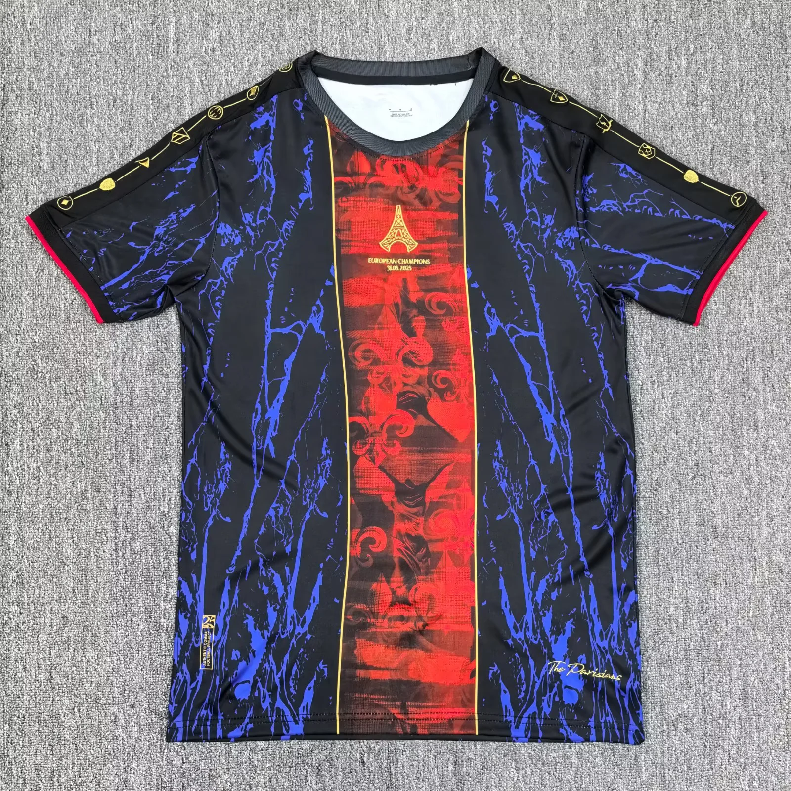 2025-26 Paris  Red Fans Football Shirt 1:1 Thai Quality