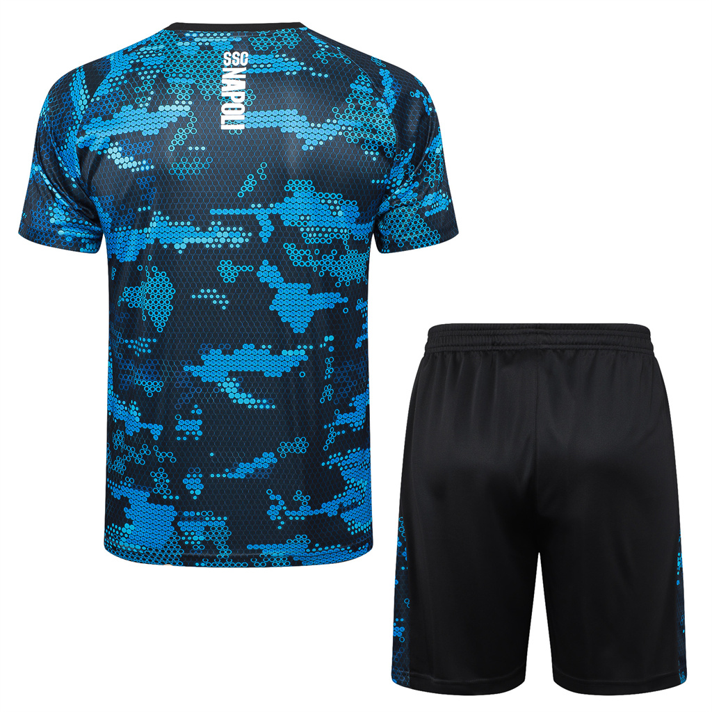 Napoli Training Short sleeve Suit 24/25 | Soc Jersey - Premium Football Jersey