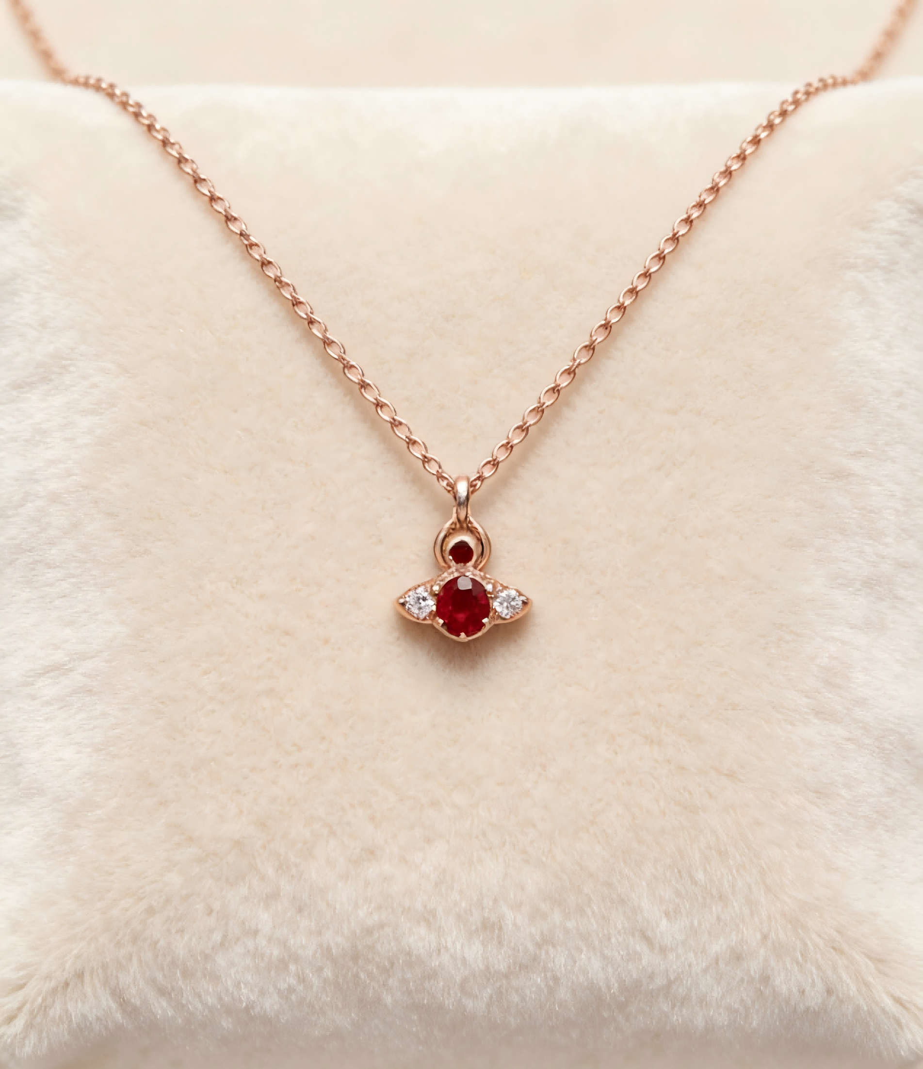 2026 New Vivienne Westwood Rose Gold Tone Mini Red Orb Saturn Pendant Necklace for Women, Trendy Y2K Aesthetic Dainty Jewelry, Perfect for Daily & Office Wear