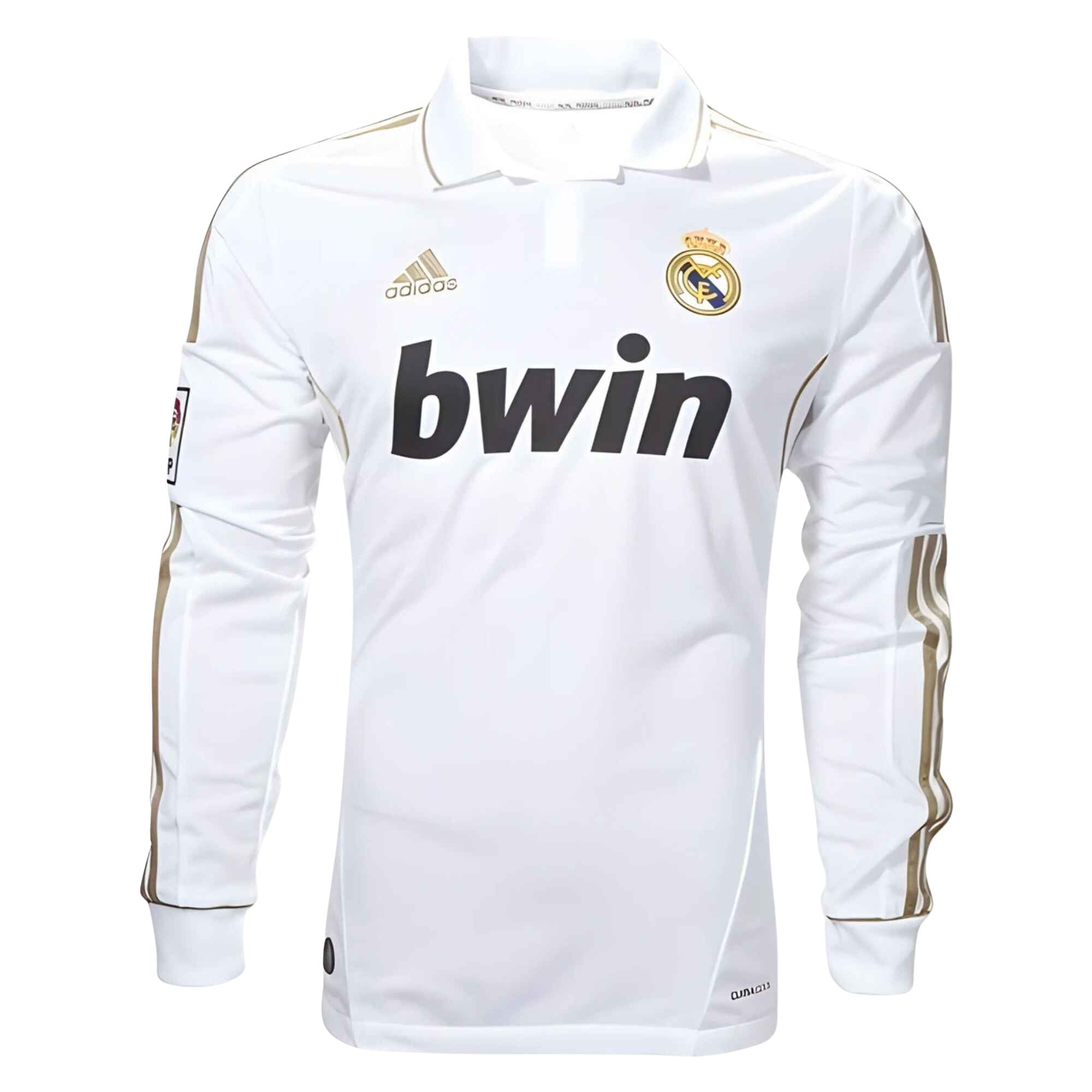 11/12 Real Madrid Long Sleeve Home Retro Jersey