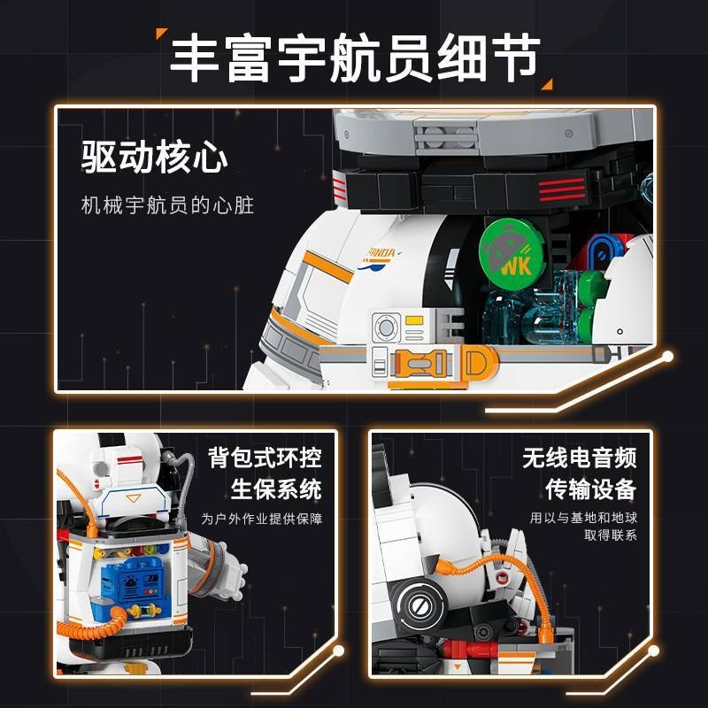 Wekki 506503 - Panda Astronaut