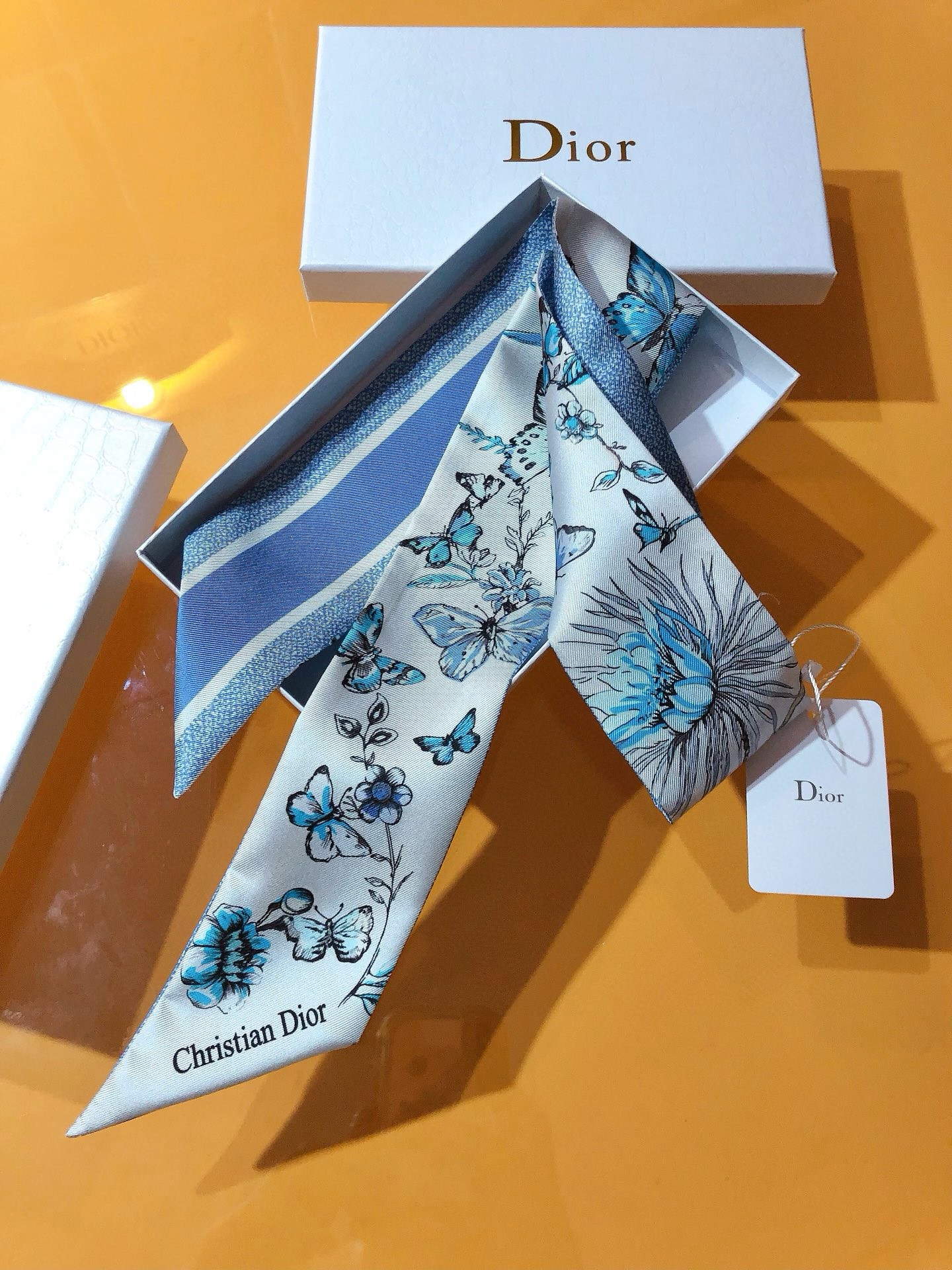 Dior Printed MITZAH Twilly