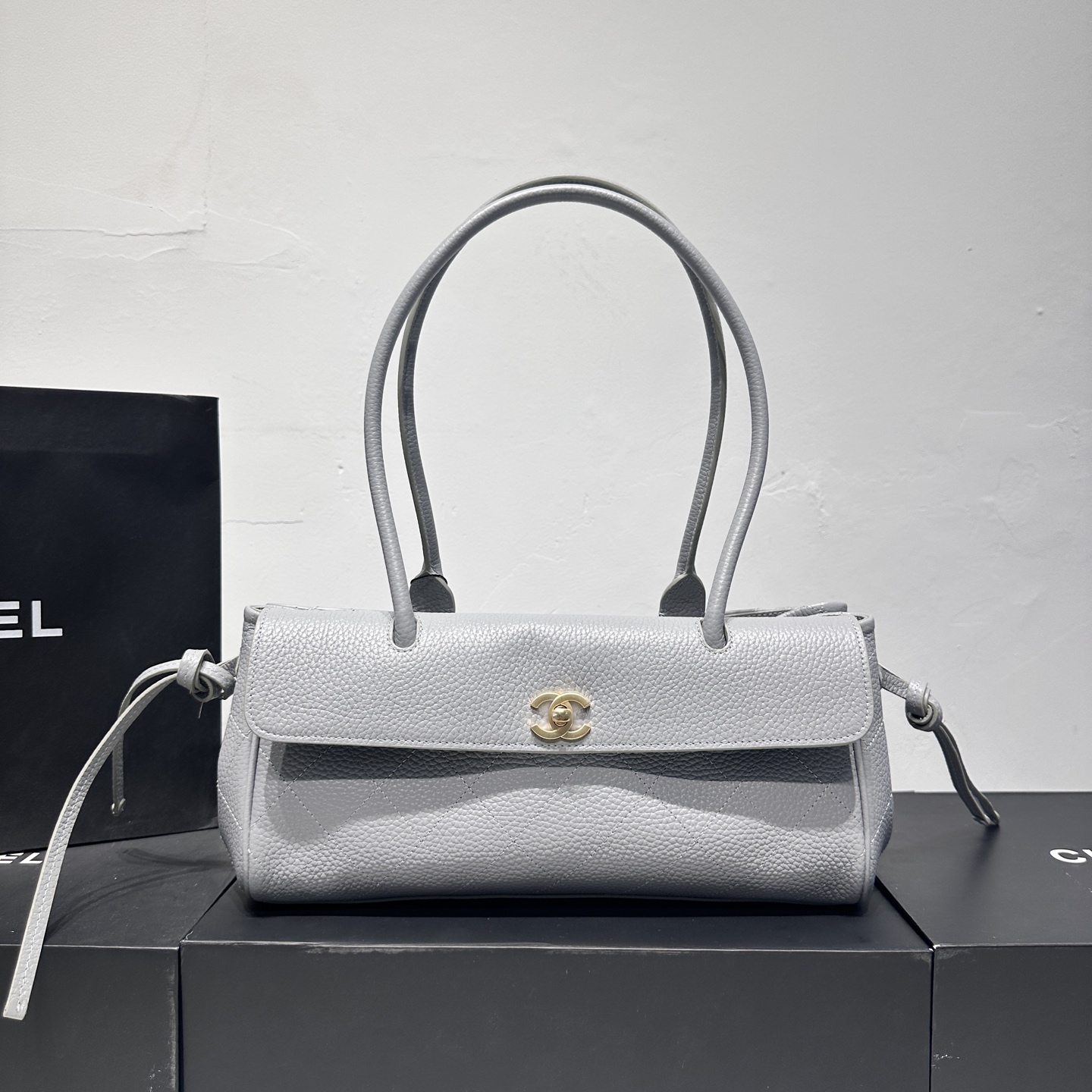 Chanel Spring Summer 2026 Small Flap Bag in Grey