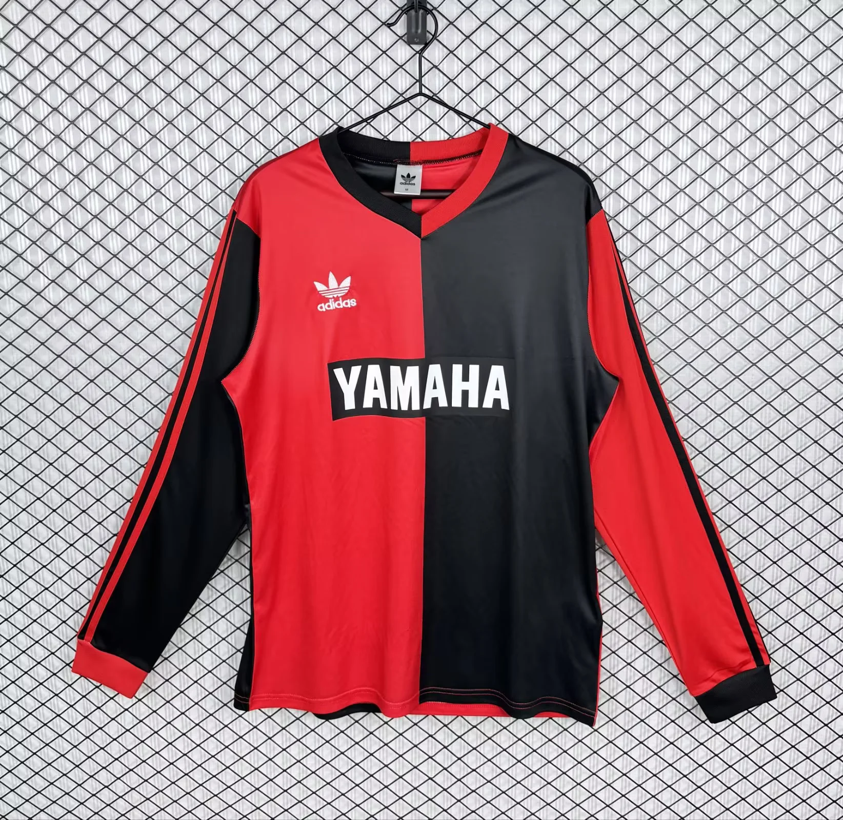 Retro Newell's Old Boys 1990/93 Home Jersey Long Sleeves S-XXL