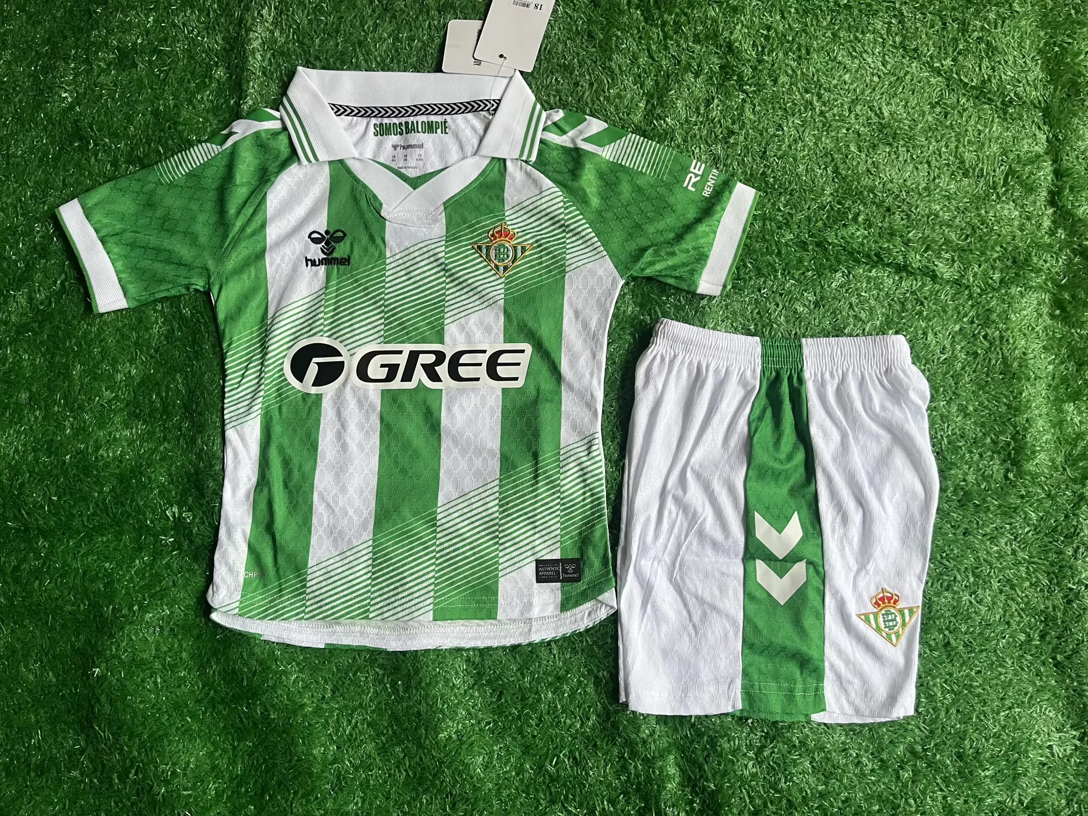 2026-27 Real Betis  Home Green Football Shirt 1:1 Thai Quality Kids Size